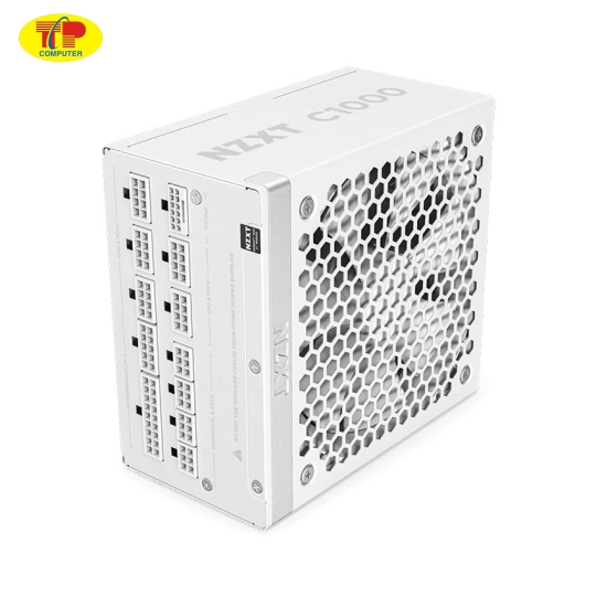Nguồn máy tính NZXT C1000 Gold ATX 3.1 White – 1000W (80 Plus Gold/ Full Modular)