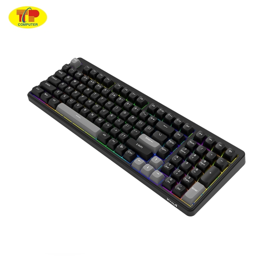 Bàn phím Gaming Vitra Lumi KL86 Black Grey Multi LED