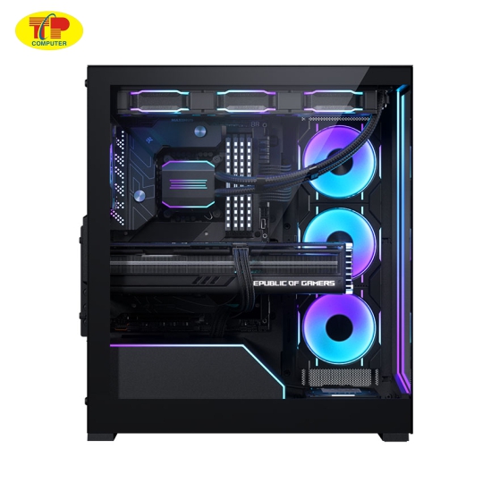 Case Phanteks NV5S ATX Case, Tempered Glass, Black 