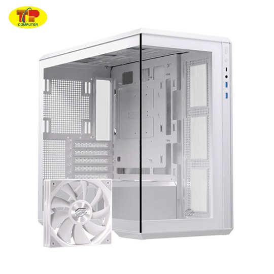 Vỏ Case EINAREX ZM800 Core White (ATX/1 fan không led)