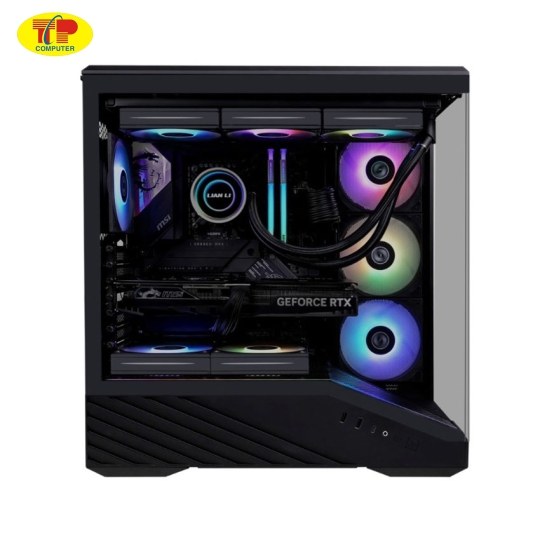 Vỏ case Lian Li V100 Black - V100X (ATX/Back connect ATX/RAD 360/0 Fan)