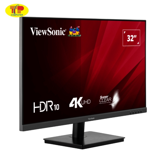 Màn hình ViewSonic VA3208-4K-MHD (31.5 inch/UHD/VA/60Hz/4ms/loa)