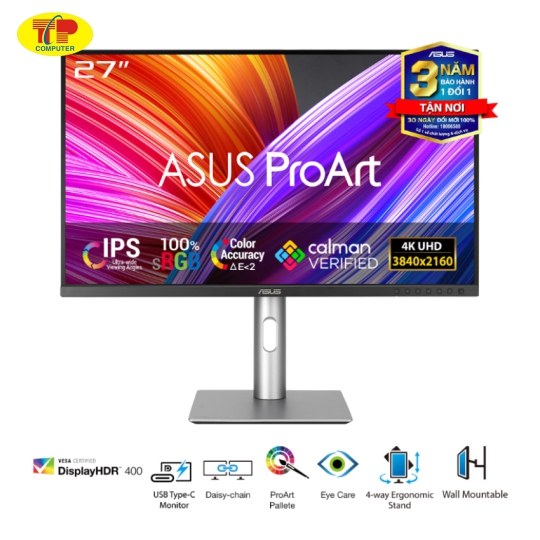 Màn hình ASUS ProArt PA279CRV (27 inch/UHD/UHD/IPS/60Hz/5ms)