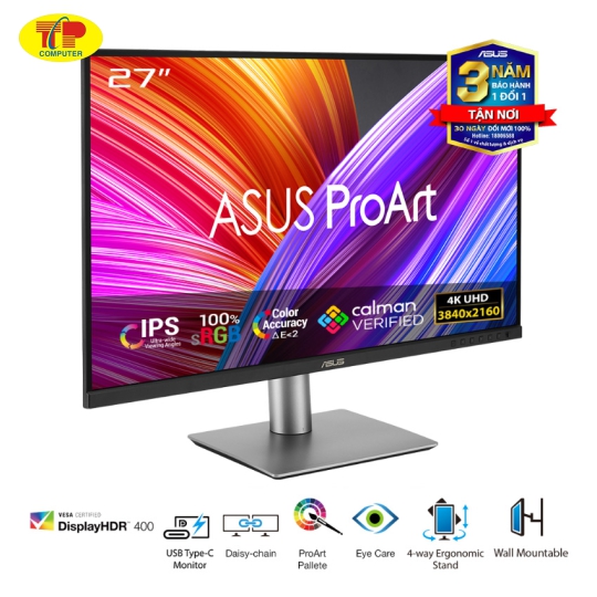 Màn hình ASUS ProArt PA279CRV (27 inch/UHD/UHD/IPS/60Hz/5ms)