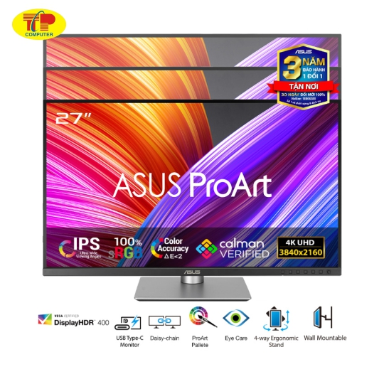 Màn hình ASUS ProArt PA279CRV (27 inch/UHD/UHD/IPS/60Hz/5ms)