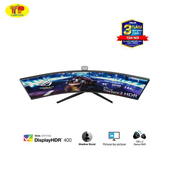 Màn hình ASUS ROG Strix XG49VQ (49 inch/WQUXGA/VA/144Hz/4ms/cong)