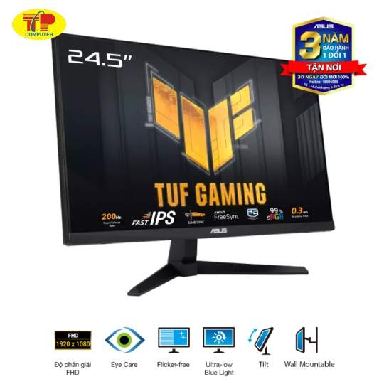 Màn hình ASUS TUF VG279Q3A (27 inch/FHD/Fast IPS/180Hz/1ms)