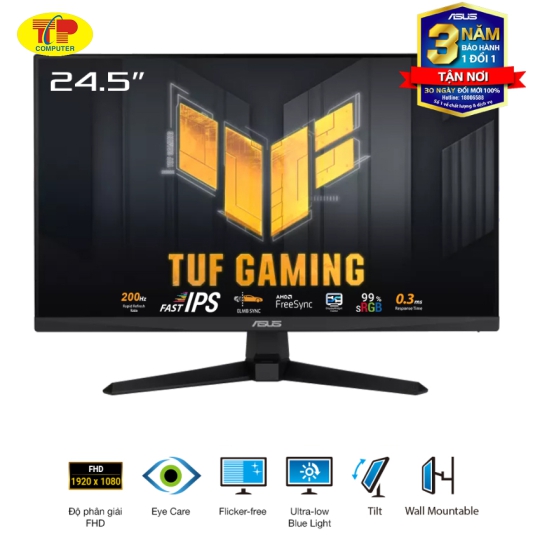Màn hình ASUS TUF VG279Q3A (27 inch/FHD/Fast IPS/180Hz/1ms)