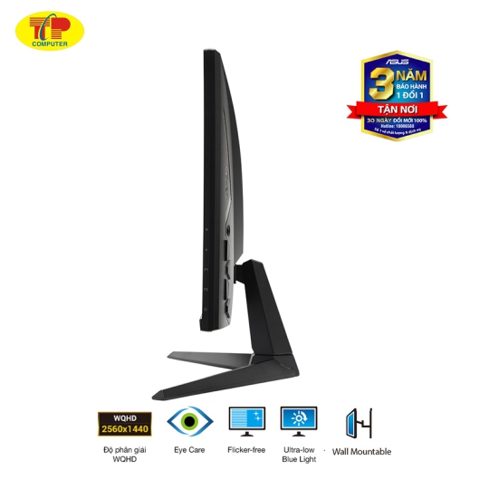 Màn hình ASUS TUF VG27AQ3A (27 inch/QHD/IPS/180Hz/1ms/loa)