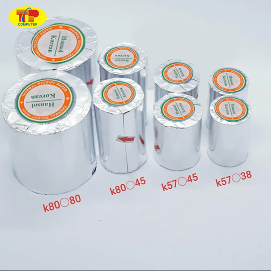 Giấy in bill bọc bạc Hansol K57x38mm