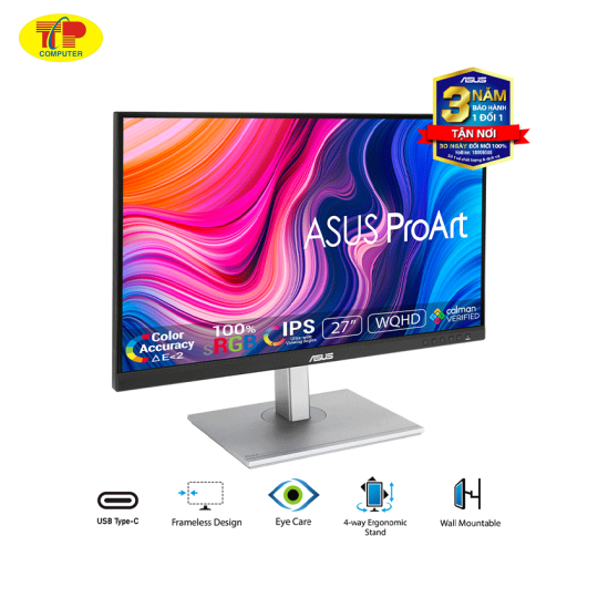 Màn hình ASUS ProArt PA278CV (27 inch/WQHD/IPS/75Hz/5ms)