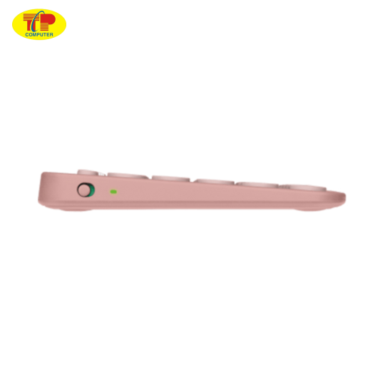 Bàn phím không dây Logitech Pebble keys 2 K380s Màu Hồng (Wireless/Bluetooth) _ 920-011755