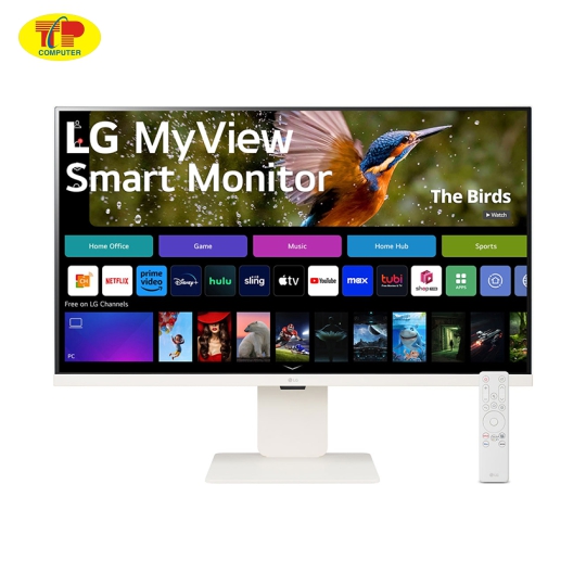 Màn hình thông minh LG MyView 32SR83U-W (31.5 inch/UHD/IPS/5ms/loa/webOS 23) 