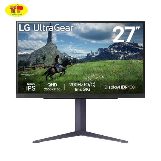 Màn hình LG UltraGear 27GS85Q-B (27 inch/QHD/Nano IPS/200Hz/1ms) 