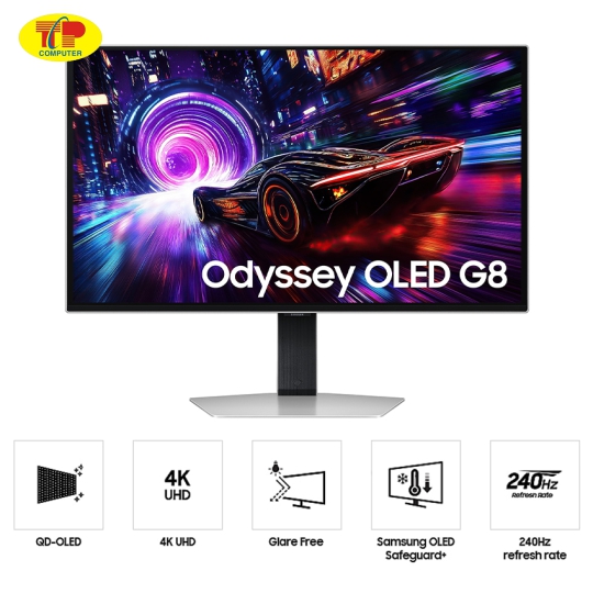 Màn hình Samsung Odyssey OLED G8 G81SF LS27FG812SEXXV (27 inch/UHD/OLED/240Hz/0.03ms) 