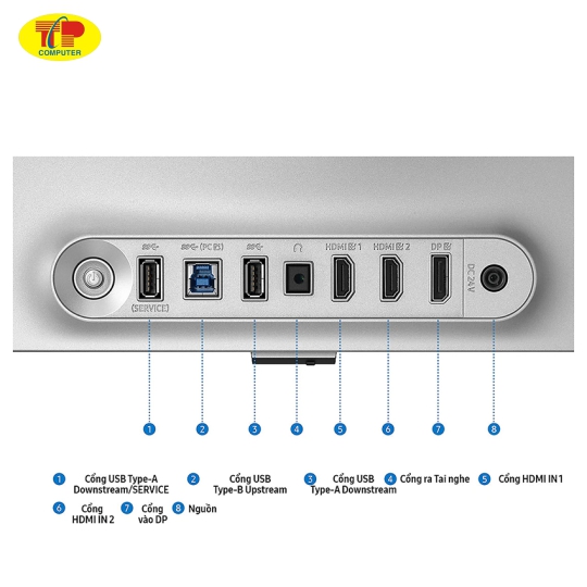 Màn hình Samsung Odyssey OLED G8 G81SF LS27FG812SEXXV (27 inch/UHD/OLED/240Hz/0.03ms) 