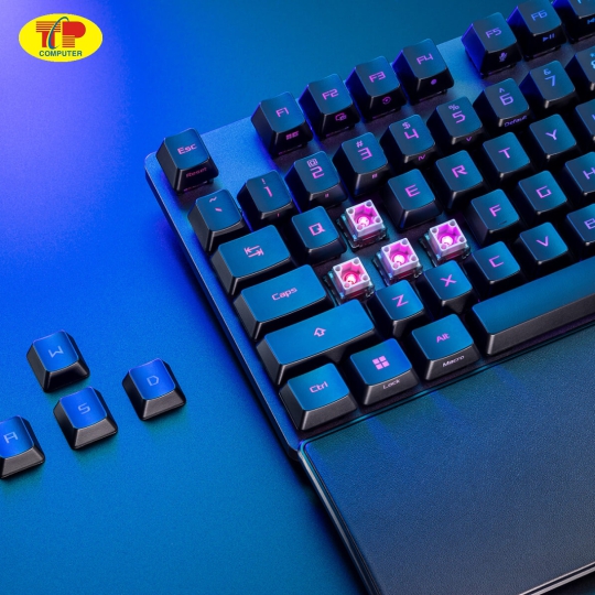 Bàn phím Gaming ASUS ROG STRIX SCOPE II RX RD/USB/ABS/ĐEN _ 90MP0350-BKUA00