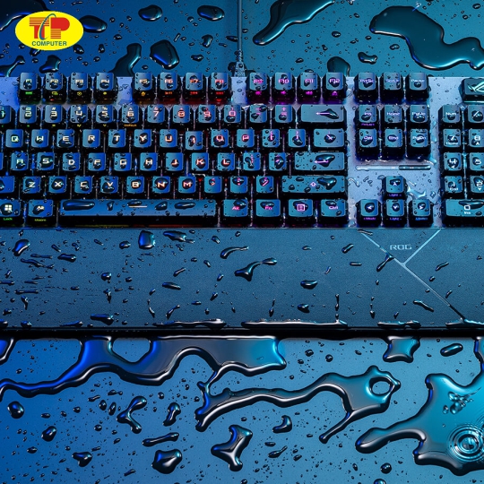 Bàn phím Gaming ASUS ROG STRIX SCOPE II RX RD/USB/ABS/ĐEN _ 90MP0350-BKUA00