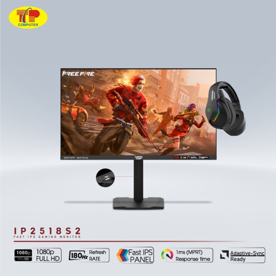 Màn hình VSP IP2518S2 (24.5 inch/FHD/Fast IPS/180Hz/1ms) 