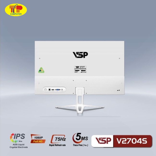 Màn hình VSP V2704S (27 inch/FHD/IPS/75Hz/5ms/White)