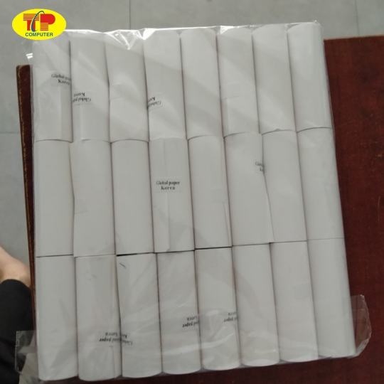 Giấy in nhiệt bọc bạc K80x23mm